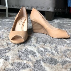 Jessica Simpson wedges